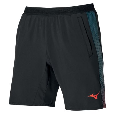 Pantalones Cortos Mizuno Charge 8 IN Amplify Hombre - Negros - Chile M123QHVWCG